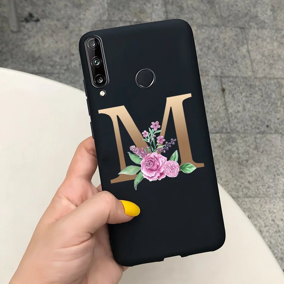 Cute Letters Case For Huawei Y5p Y6p Y7p 2020 Case Soft Slim Shell Silicone Back Cover For Huawei Y7p Y6p Y5p Phone Cases Bumper mobile phone cases with card holder Cases & Covers