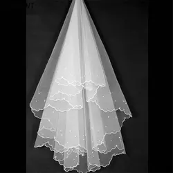 Оптовая продажа аксессуары для фотостудии невесты свадьба 1,5 м белая свадебная фата производители оптовая продажа вуаль