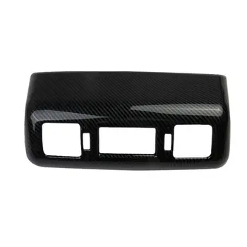 

Carbon Fiber Style A/C Outlet Vent Trim Rear Armrest Box Cover Decoration New