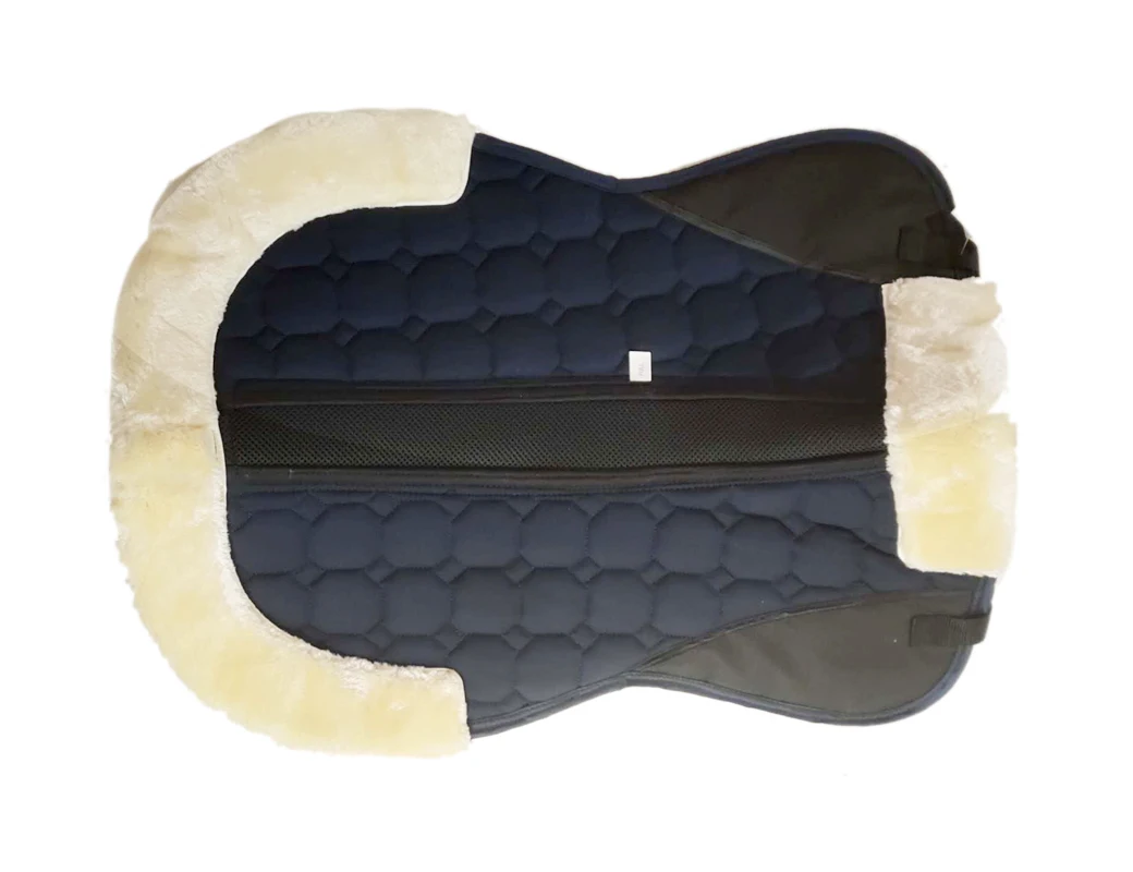 Riding Pad Cushioning Imitation Wool Saddle Pad Comfortable Soft (Wool) Supplies Horse Saddle