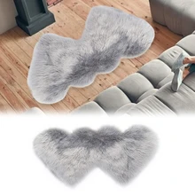 Пушистый напольный ковер в форме сердца мягкий милый коврик для детских игр для дивана гостиной спальни украшения дома