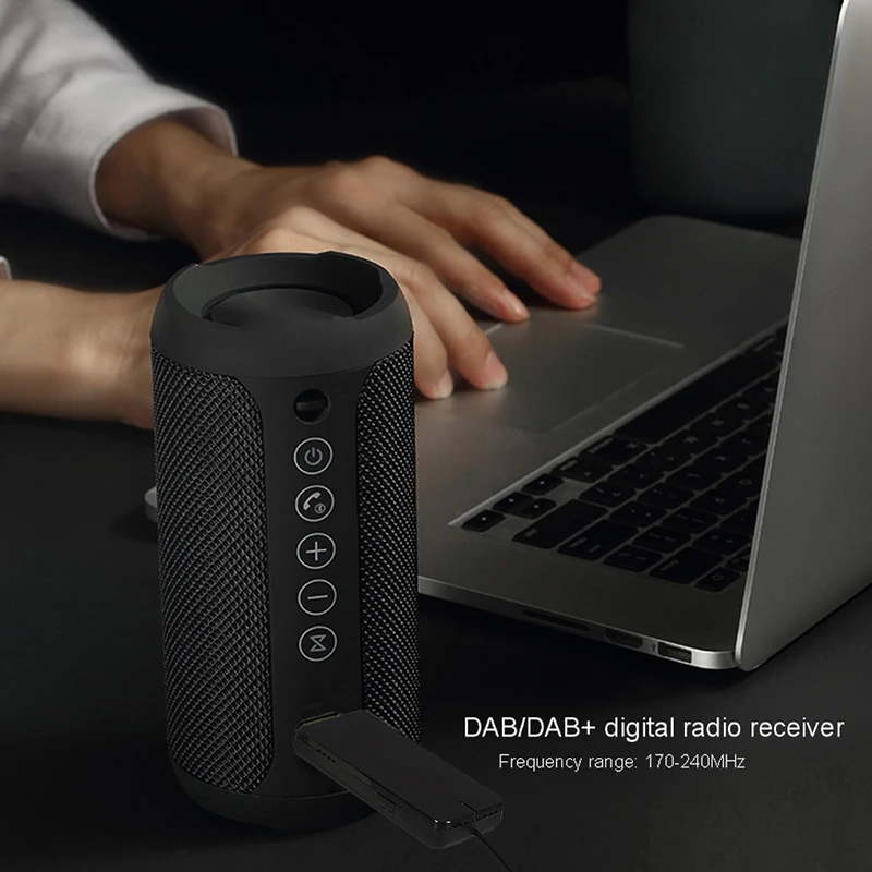Цифровой радиоприемник DAB с антенной для Bluetooth динамика домашний стереоприемник