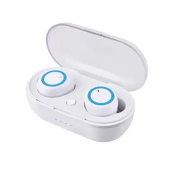 

TWS Bluetooth 5.0 Earphone Stereo Wireless Earbuds Waterproof Sport Earphones Handsfree Gaming Headset with Mic for Phone
