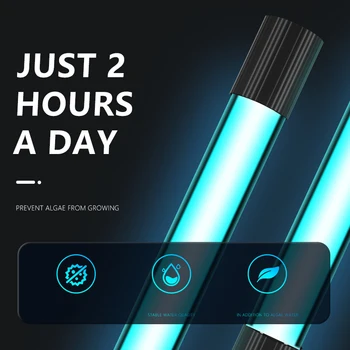 

2020 Hot Fish Tank UV Lamp Ultraviolet Algae Removal Water Cleaning Aquariums Light VJ-Drop