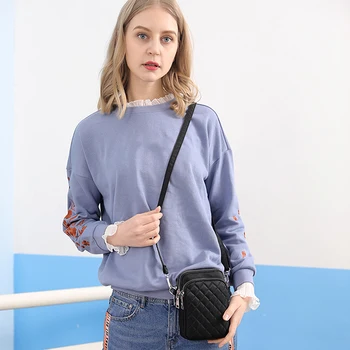 

New women's Pockets Waterproof Nylon Shoulder Bag High Quality Ladies Small Messenger Bag Summer Small Fresh Hangbags