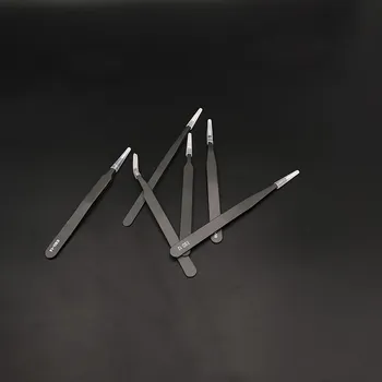 

Precision anti-static tweezers, ESD-10-15 straight head pointed elbow, high-quality precision tweezers, multi-purpose