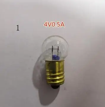 1 MIX E10 4/6V 0,5/0.7A Светодиодная лампа подсветки - Цвет: 1