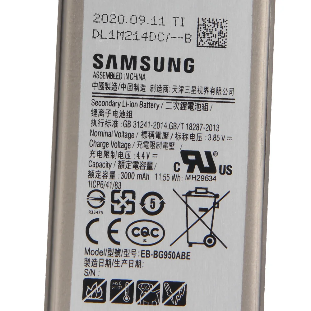 SAMSUNG оригинальный запасной EB BG950ABE батареи для Samsung GALAXY S8 G9508 G9500 G950U SM проект Dream