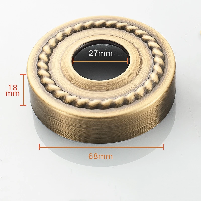 1PC 1/2' and 3/4'' Shower Decorative Cover Brass Kitchen Sink Faucet Hole Decorate Plate Waterproof Anti Rust Decorative Cover faucet accessories