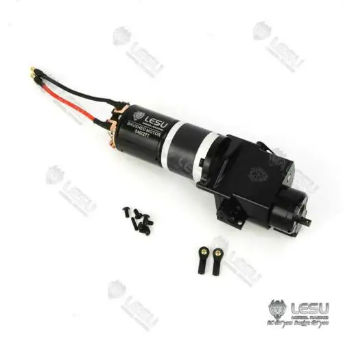 LESU привод коробка передач 2 скорости двигателя RC 1/14 тягач Tmy самосвал TH16484