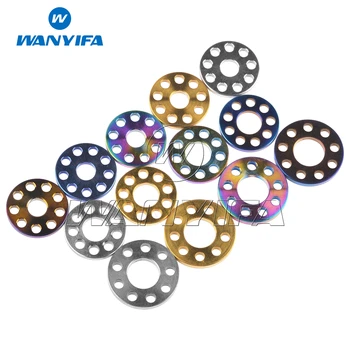 

Wanyifa Titanium M6 M8 M10 Motorcycl Decoration Bolt Screw Nine Holes Spacer Flat Washer
