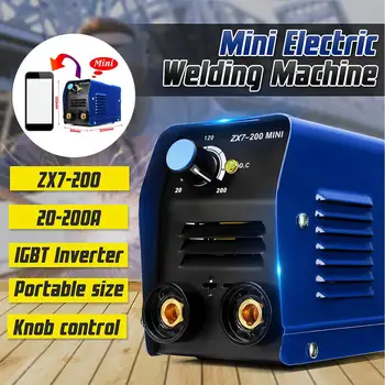 

ZX7-200 220V 20A-200A Electric Mini Welding Machine IGBT Inverter for Welding Working Electric Working Power Tools