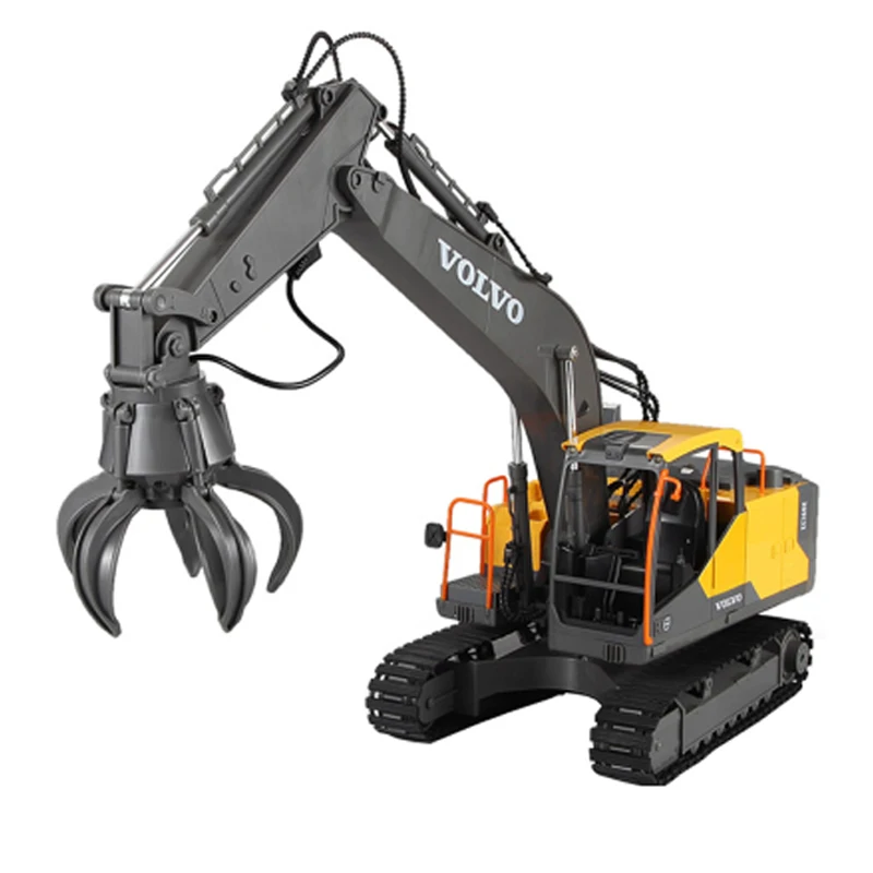 Rc Excavator 1:16 Timber Grab Drill 