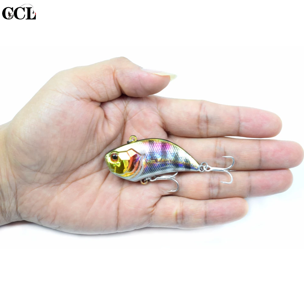 CCLTBA 5CM 14.6G Mini Lipless Crankbait Sinking Fishing Vib Lure ABS Hard  Plastic Vibe Fishing Lures