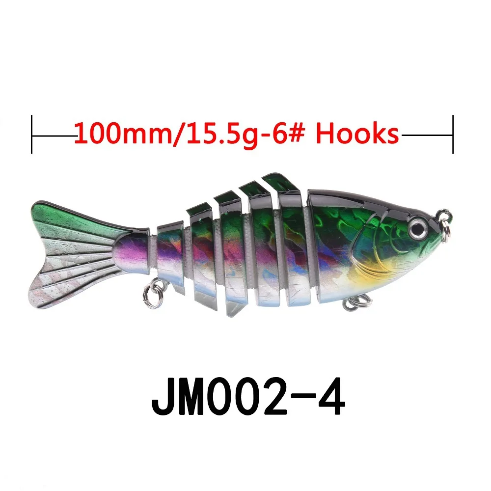 10 см/15,5 г шесть цветов Gnarliest Fish Seven Fish Bionic приманка пластиковая приманка Лидер продаж