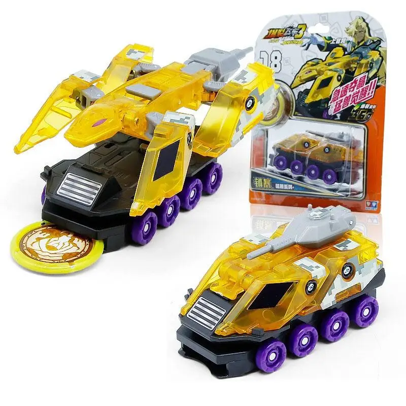 Newest Burst Speed Screechers Wild Deformation Car Action Figures Multiple Chip Wafer 360 Transformation Toys For Children Gift