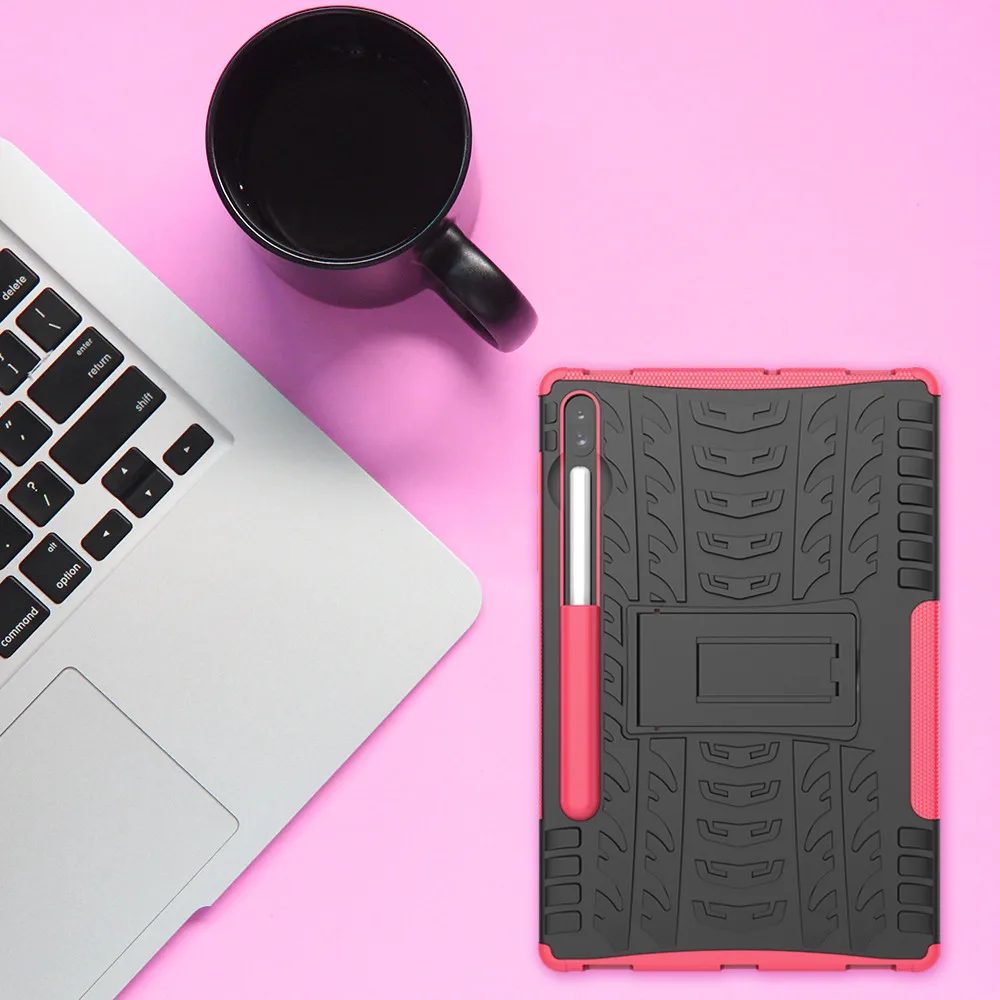 For Samsung Galaxy Tab S6 10.5 2019 SM-T865 SM-T860 Tablet Case With stand Rugged Hybrid Case Cover 1031#C