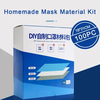 

Mascarilla Mouth Mask Mask Material Diy Self-made Face Mask Material Set Tapabocas Masque