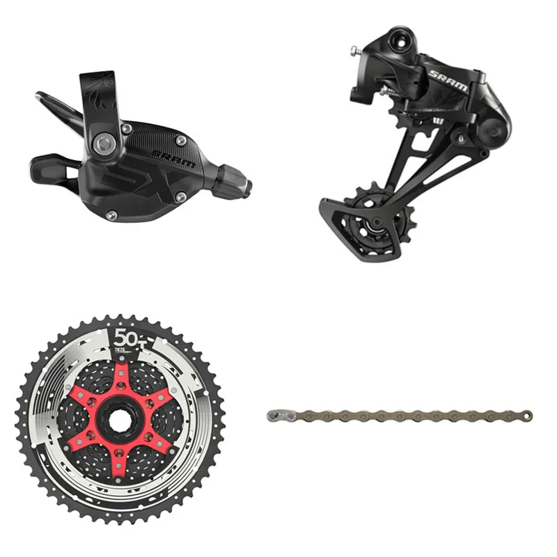 SRAM SX EAGLE 1x12 скорость 11-50T 10-50T Groupset триггер механизм переключения передач SX цепь/цепь kmc NX кассеты/CSMZ91X кассеты