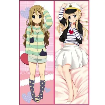 

Sexy Japanese 3D Double-sided Anime K-ON! Kotobuki Tsu Throw Otaku Dakimakura Gift Bedding Hugging Body Pillow Case 150x50 CM