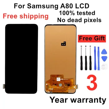 

New 6.7'' Display For Samsung Galaxy A80 A805 A805F/DS LCD Display Touch Screen Digitizer Assembly For Samsung A80 A805 Screen