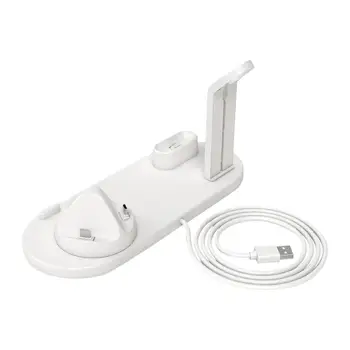 

Charging Stand Dock Station Charger Holder for iPhone for AppleWatch for Airpods 3 in 1 High quality Anti-slip and Anti-scratch