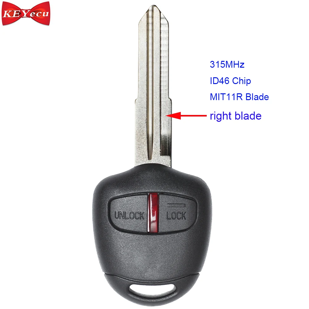 KEYECU для Mitsubishi Outlander 2005 2006 2007 2008 2009 2010 дистанционное управление брелок