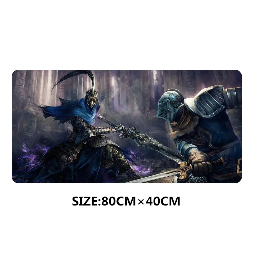 Игровой коврик для мыши SIANCS Dark Souls, 80x40 см, XL, для скоростного геймера, резиновый коврик для ноутбука, коврик для ноутбука - Цвет: A2