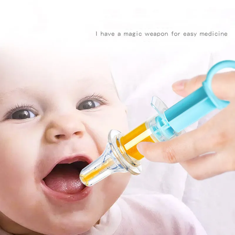 Dispensador de medicina inteligente para bebés y niños, alimentador de aguja, dispensador de gotero, chupete para alimentar, utensilios para bebés, novedad