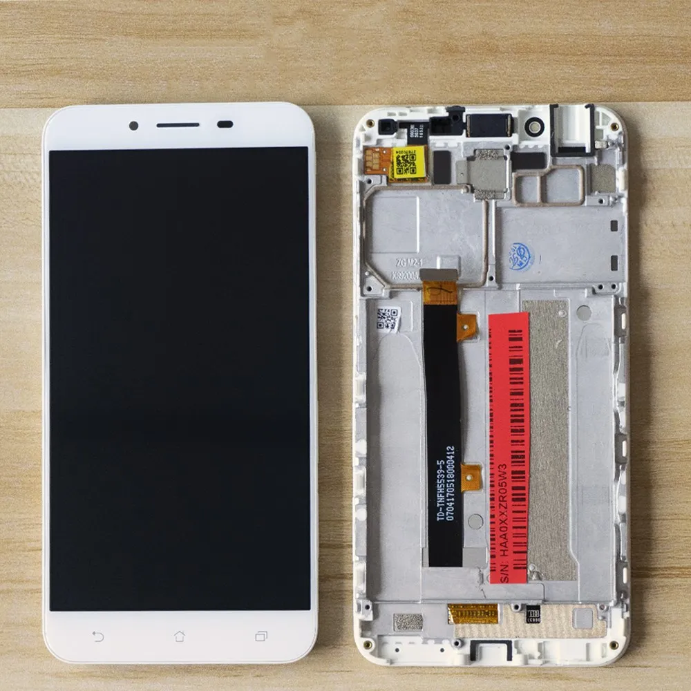 Pаспродажа Оригинальный ЖК дисплей для мобильного телефона ASUS Zenfone 3 Max ZC553KL, ЖК дисплей, сенсорный экран в сборе, дигитайзер для ASUS ZC553KL X00DD font b lcd b font