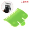 2pcs Colorful Guide Sizes Comb 1.5mm/3mm Plastic Limited Combs Hair Clipper Cutting Tool Kit For Different Length Style 2