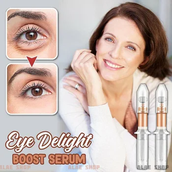 

Hot Eye Delight Boost Serum Essence Anti Puffiness Rapidly Wrinkles Fine Lines Eye Bag Long Lasting Removal Eye Cream Skin Care