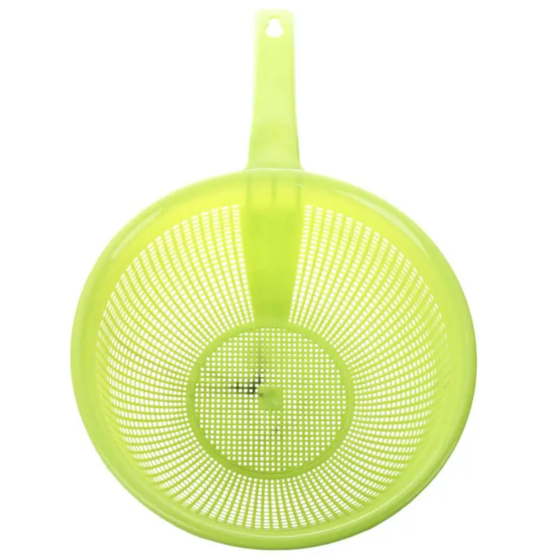 Продвижение- кухня дома Platic случайный цвет с длинной ручкой сито для риса фильтр