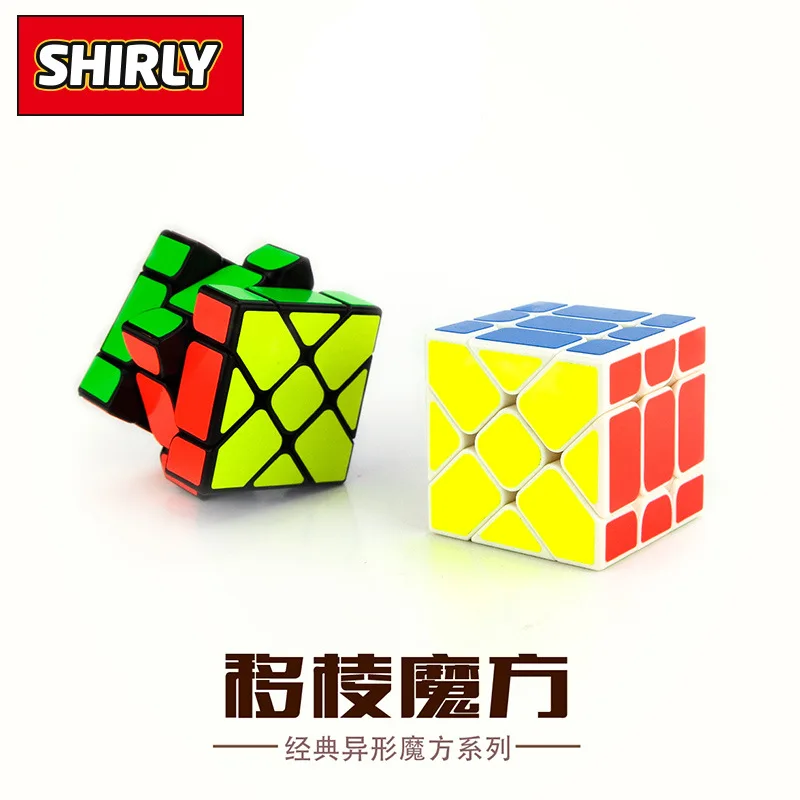 [YJ/Yongjun Shift Edge Кубик Рубика YJ 831" трехслойные варианты черный лицевой Abnormity Cube