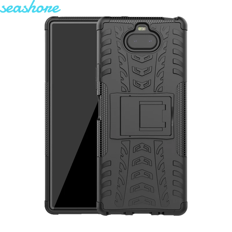 

Case For Sony 20 Case Cover Silicone Soft TPU + PC Heavy Duty Armor Back Phone Case sFor Sony Xperia 20 Cases Coque Fundas