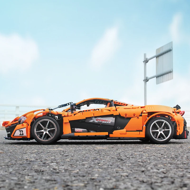 Новая модель супер гоночного автомобиля mlaren совместимая техника Voiture Moc-16015 IepinSet 20087 строительные блоки кирпичи игрушки подарок