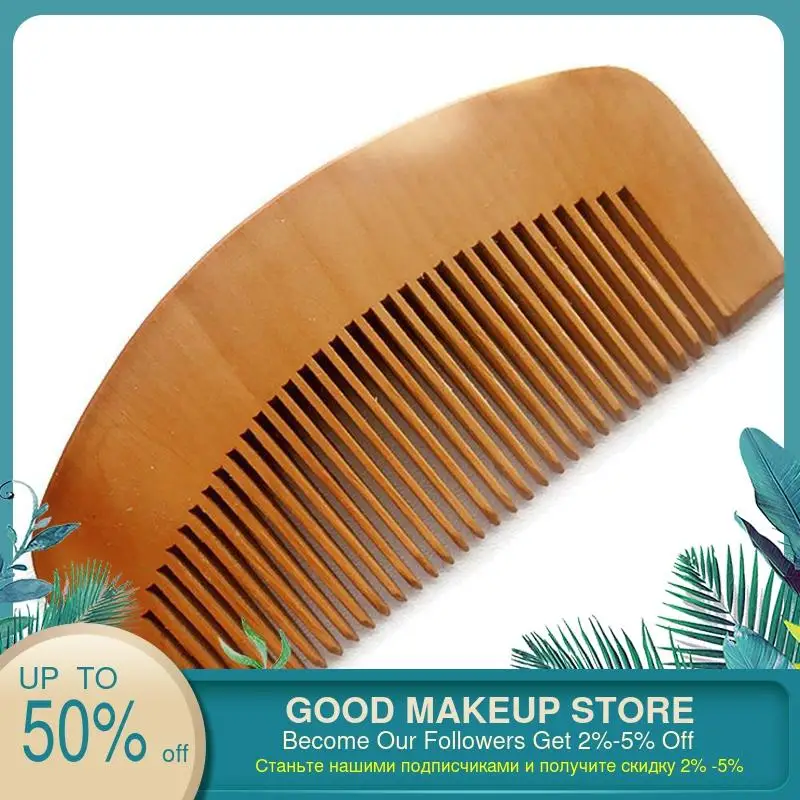 Расческа из персикового дерева расческа для прямых волос антистатическое
