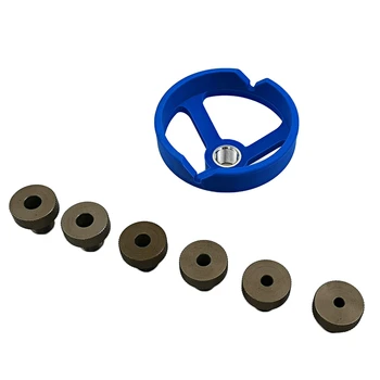 

90 Degree Drill Guide Hole Puncher Locator Pocket Hole Jig 5-10mm Stainless Steel Bushing Woodworking Tools Hole Opener