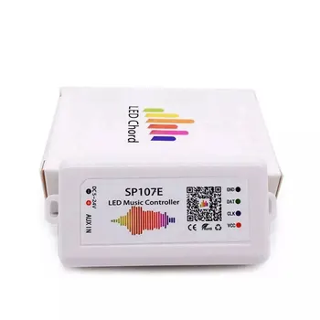 

Led Music Controller SP107E Bluetooth For WS2812B WS2811 SK6812 UCS1903 LPD6803 WS2801 Led Strip Light DC5-24V