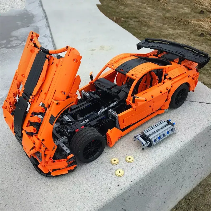 Новый Технология серии Гадюка ACR MOC 13655 Двойной monster motor спортивный автомобиль