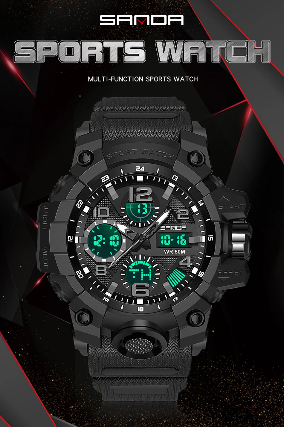digital militar led à prova dmulti água