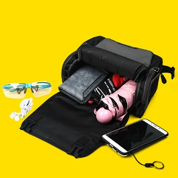 

Waterproof Front Tube Bicycle Holder Storage Handlebar Bag Sports Case Bracket