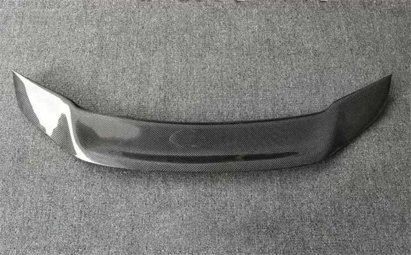 Спойлер из настоящего углеродного волокна для peugeot 408, высококачественный задний спойлер для губ, заднее крыло-, задний спойлер для багажника автомобиля, 408 FRP материал, крыло