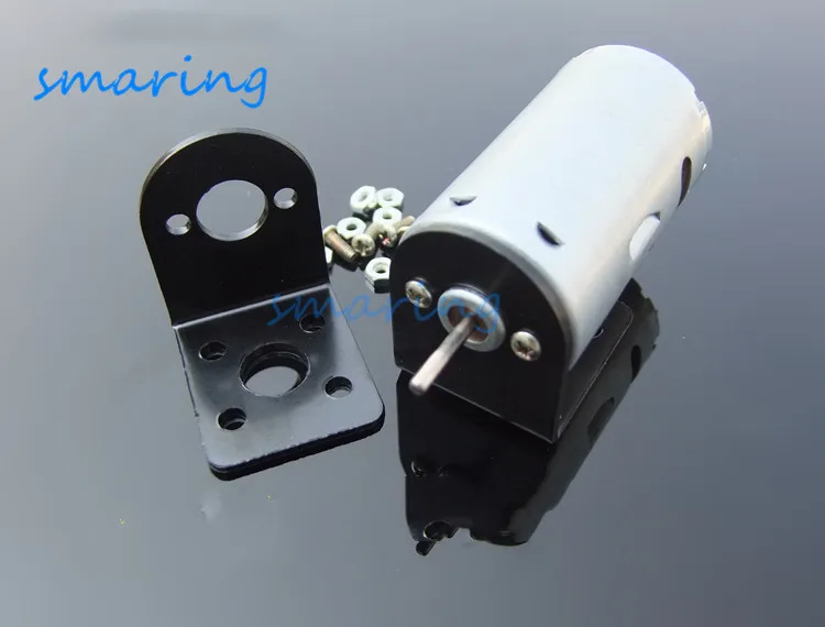 Держатель для электродвигателя постоянного тока с кронштейном ручного