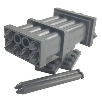 

Military Weapon Building Blocks Cannon Artillery Model Bullet DIY Kids Toys For Children WW2 SWAT Creator City Militarys Weapons