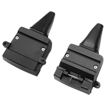 

12 Pin Flat Adaptor Trailer Socket Plug Set Connector Trailer Caravan Camper