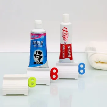 

1PC Toothpaste Dispenser Facial Cleanser Squeezer Manual Lazy Toothpaste Tube Squeezer Toothpaste Device Bathroom Accessories