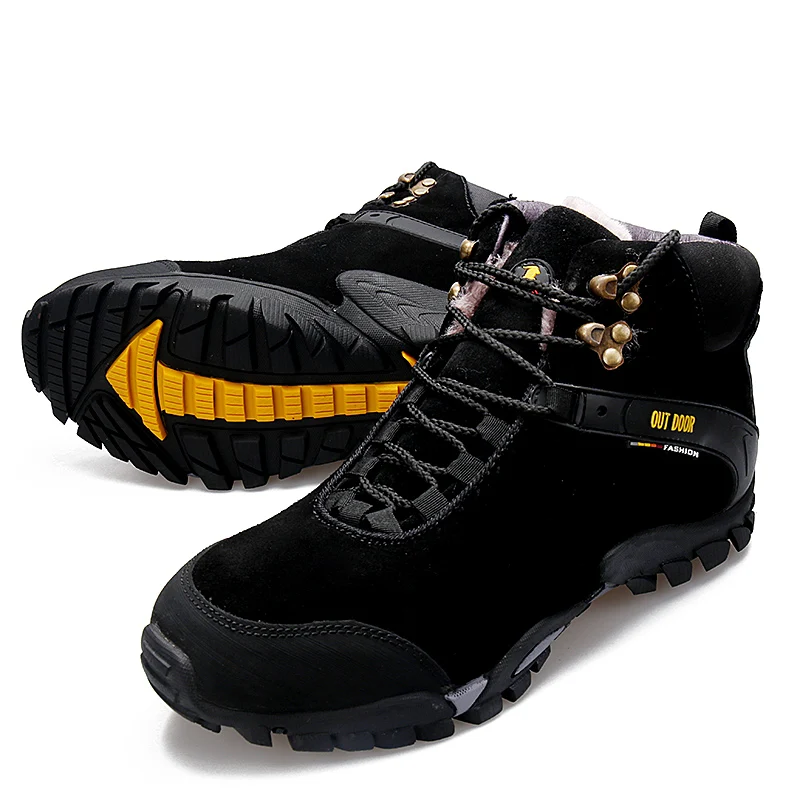 Мужские треккинговые ботинки, треккинговые кроссовки, уличные Нескользящие ботинки для альпинизма, охоты, женские водонепроницаемые носки, обувь для рыбалки