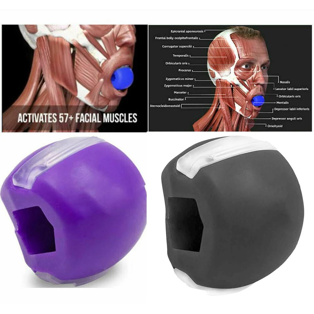 JawlineMe Fitness Ball & Facial Toner Exerciser And Neck Toning Level 1 & 3 