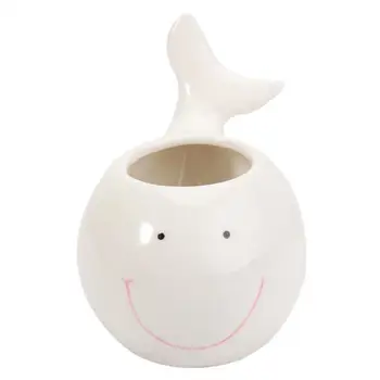 

1pc Pottery Flower Pots Home Hand Painted Ceramic Pot Small Delicate Succulent Pot Ceramic Bonsai Container for Desktop